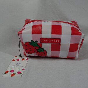 Dabney Lee Strawberry Cosmetic Make up Bag
